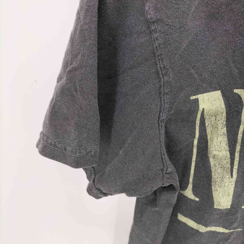 プリントクルーネックバンドTシャツ メンズ JPN:M